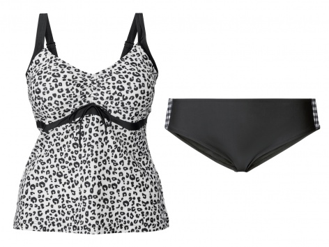 Costume intero o tankini conformato da donna