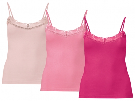 Top con pizzo da donna