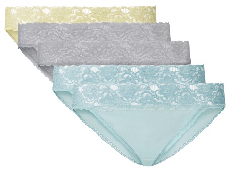 Minislip con pizzo da donna