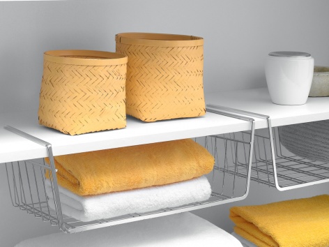 Cestello per armadio o divisori per scaffali