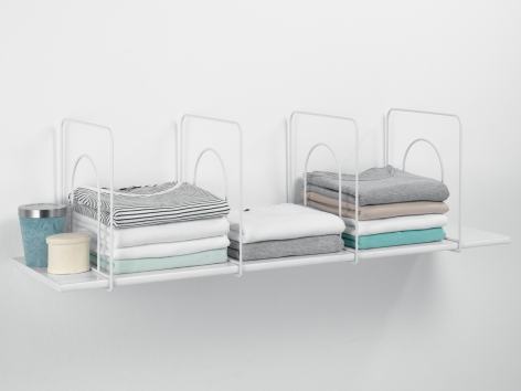 Cestello per armadio o divisori per scaffali