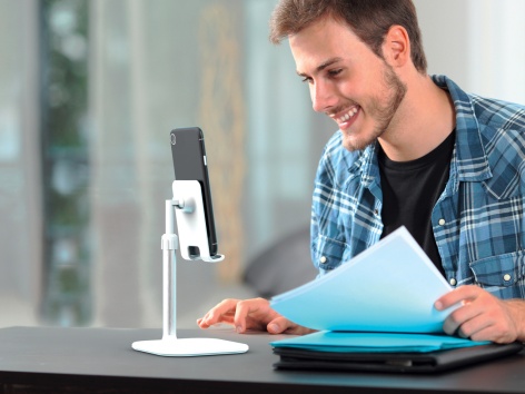 Cuffie con microfono o supporto per cellulare