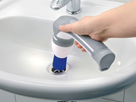 Spazzola a batteria per pulizia