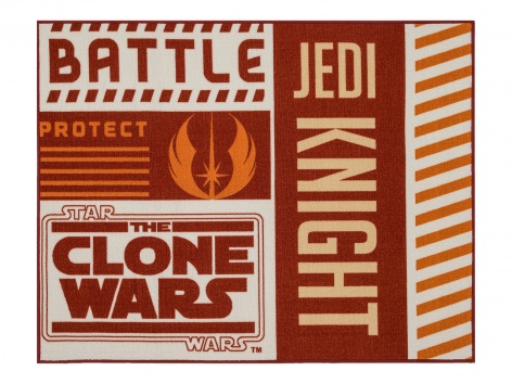 Tappeto "Paw Patrol, Star Wars, Frozen II, Peppa Pig, Spirit", 100x130 cm