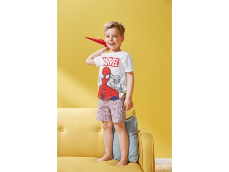 Pigiama corto da bambino "Mickey Mouse, Spiderman, NASA