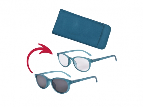 Occhiali da lettura con clip magnetico