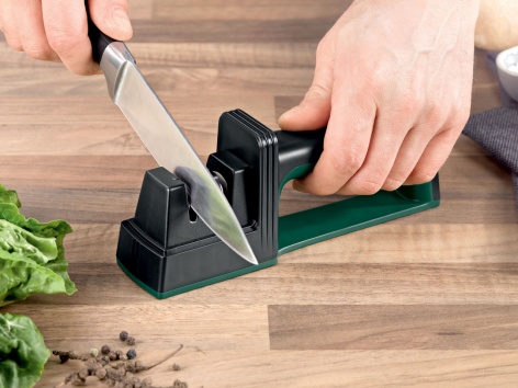 Affilatore per coltelli e asce