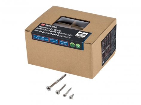 Set viti per truciolato o autofilettanti