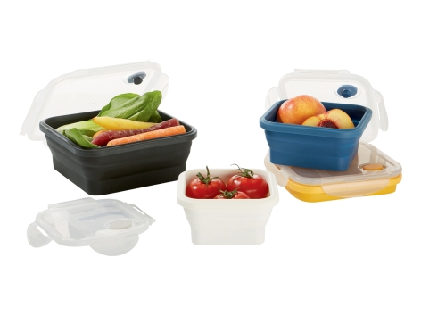 Contenitori salvafreschezza in silicone