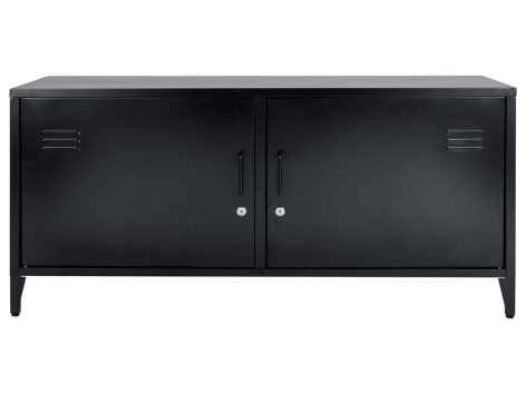 Mobiletto in metallo con 2 ante