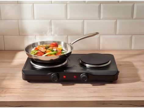 Fornello elettrico doppio