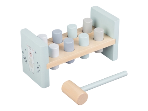 Gioco ad incastro o trenino in legno