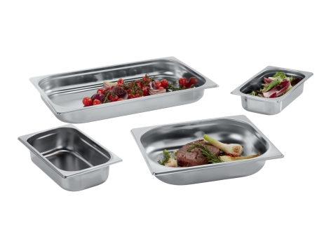 Set contenitori in acciaio