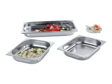 Set contenitori in acciaio