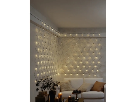 Tenda o rete luminosa a LED