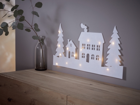 Decorazione per finestre con LED