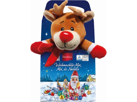 Animaletti peluche con cioccolatini