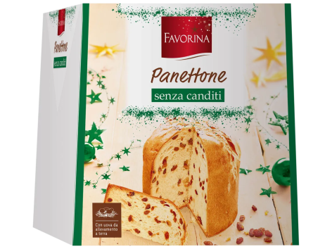 Panettone senza canditi