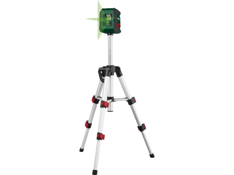 Livella laser a croce ricaricabile con treppiede