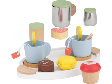 Utensili per cucina giocattolo in legno