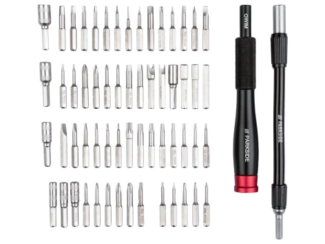 Set attrezzi di precisione, 66 pezzi