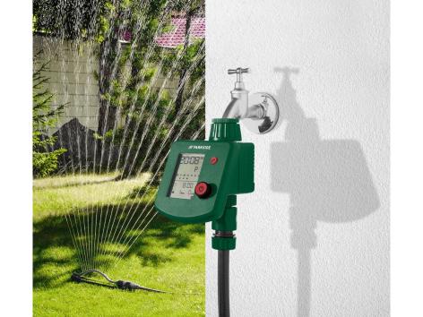 Programmatore Per Irrigazione Parkside A Batteria Con 6 Programmi - Timer Automatico Per Giardino