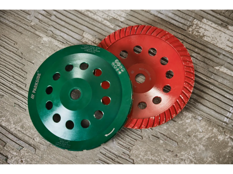 Mola a tazza diamantata