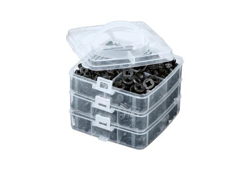 Attrezzi di smontaggio o clip di fissaggio e fissacavi per auto