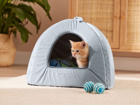 Cuccia o poltrona pensile per animali