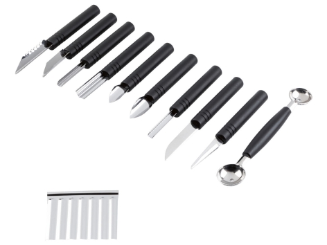 Set utensili da cucina per intaglio