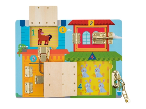 Scatola magnetica o gioco con scomparti da chiudere