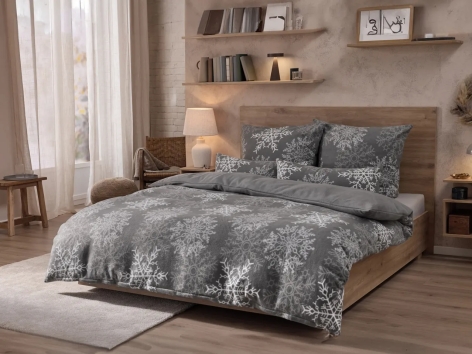 Parure copripiumino matrimoniale in pile