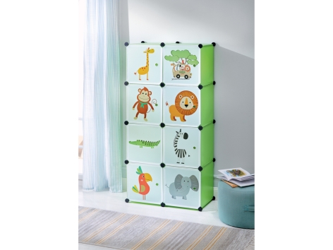 Fun House 713338 Leon Le Dragon Etagère Porte Manteau pour Enfant H.33 X L.45 X P.14 cm,[S529