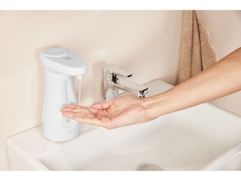 Dispenser di sapone o disinfettante con sensore
