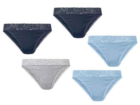 Minislip da donna con pizzo