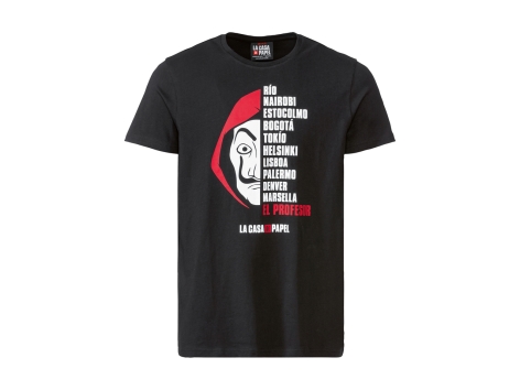 T-shirt da uomo "Stranger Things, The Witcher, La casa di carta"