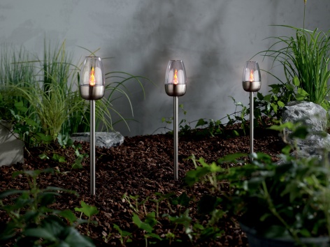 Lampada LED ad energia solare