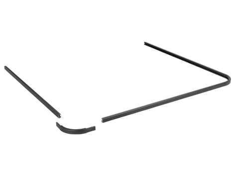 Sistema flessibile di aste per doccia