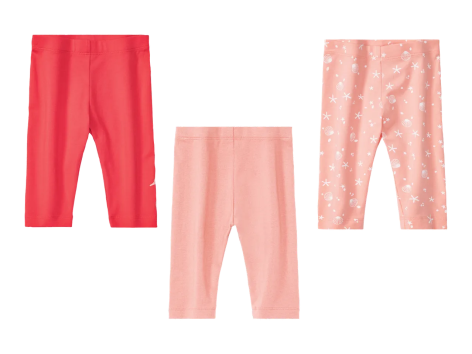 Leggings capri da bambina