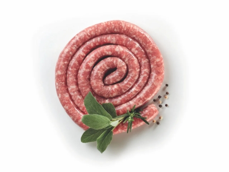Salsiccia luganega arrotolata