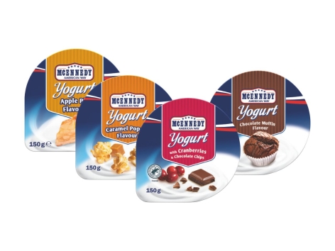 Specialità a base di yogurt stile americano