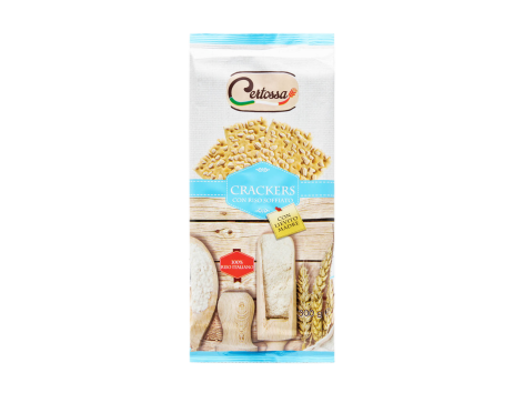 Crackers con riso soffiato