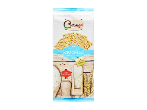 Crackers con riso soffiato