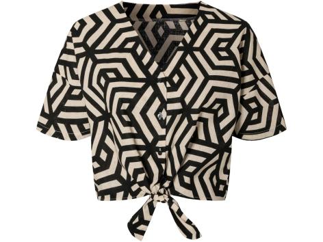 Camicetta in lino da donna