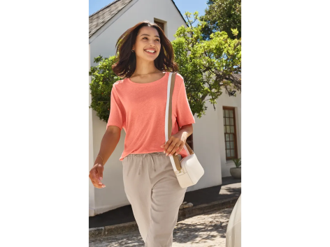 Maglia in lino da donna