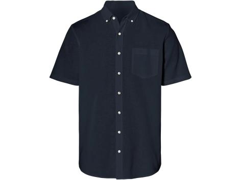 Camicia in lino a maniche corte da uomo