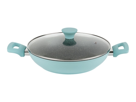 Tegame con coperchio in vetro