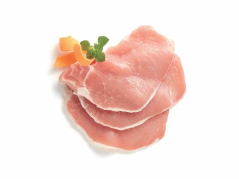 Fettine di lonza di suino