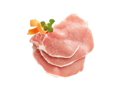 Fettine di lonza di suino