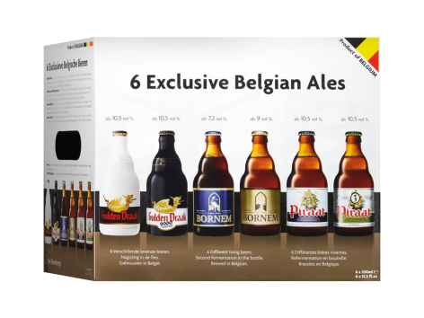 Selezione di birre belghe